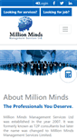 Mobile Screenshot of million-minds.com